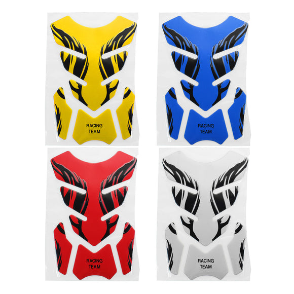 Universal 3D Motorcycle Tank Pad Decal Protector Cover Sticker For Honda/Yamaha/Suzuki