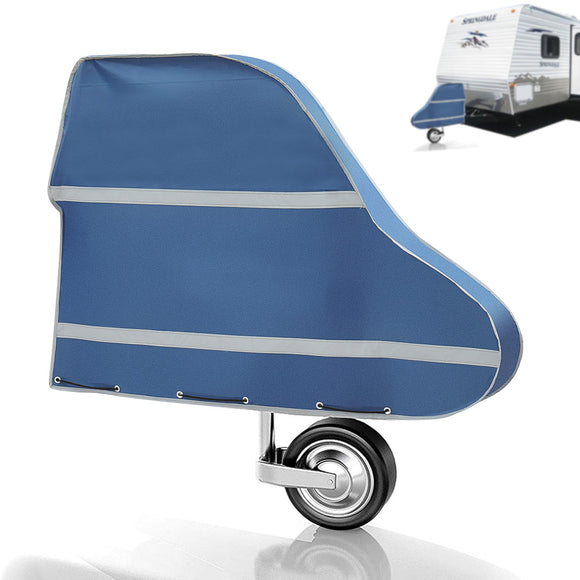Caravan Trailer Towing Hitch Tow Coupling Lock Cover Waterproof Oxford Fabric