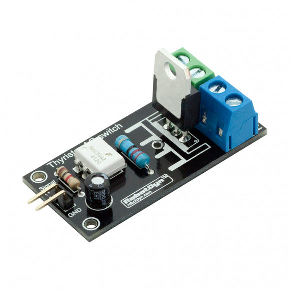 RobotDyn Thyristor AC Switch Relay Module 3.3V/5V Logic AC 220V/5A Peak 10A