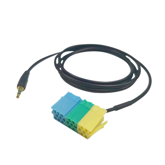 12 Inches Suitable For Peugeot /307 Audio Input Cable 3.5mm Convenient Audio Cable Car Modification Supplies