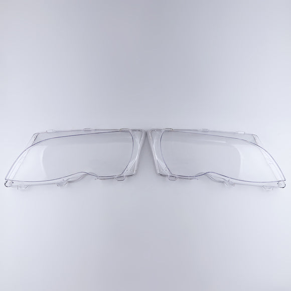Clear Headlight Lenses Cover For BMW E46 318i 320i 325i 325xi 330i 330xi 2002-2005