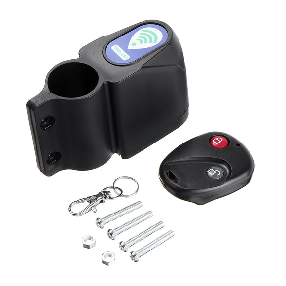 10M Wireless Alarm Lock Bike Motorcycle Security System Remote Control Anti-Thef