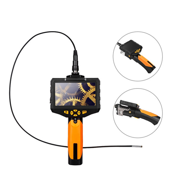 NTS300 5.5mm 3m Borescope 4.3 Color LCD Display Monitor Inspection Borescope 3M 5.5MM Snake Tube Camera 360 Degree Rotation