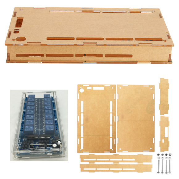 Transparent Acrylic Case Protective Housing For 16 Channel Relay Modul ...