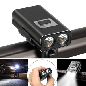 XANES DL15 USB Rechargeable Light Xiaomi Electric Scooter Motorcycle E-bike Bike Bicycle Cycling