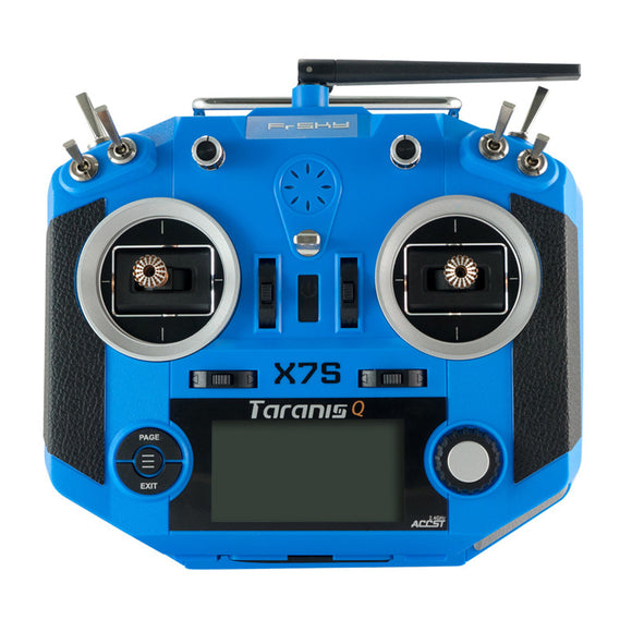 Original Frsky Taranis Q X7S Radio Transmitter Parts Carbon Fiber Silicone Case Cover Shell