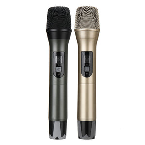UHF USB FM Karaoke Handheld Microphone KTV Professional Player PC Mic Speaker