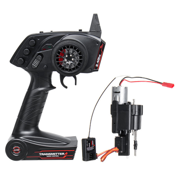 WPL 3CH Radio Transmitter And Speed Change Gear Box For B1 B24 B16 B36 C24 1/16 4WD 6WD Rc Car