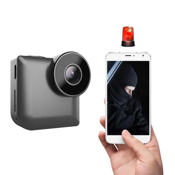 XANES C3 Mini Wifi HD 720P 140 Angle Night Vision Camera Video Recording Motion Detection Alarm