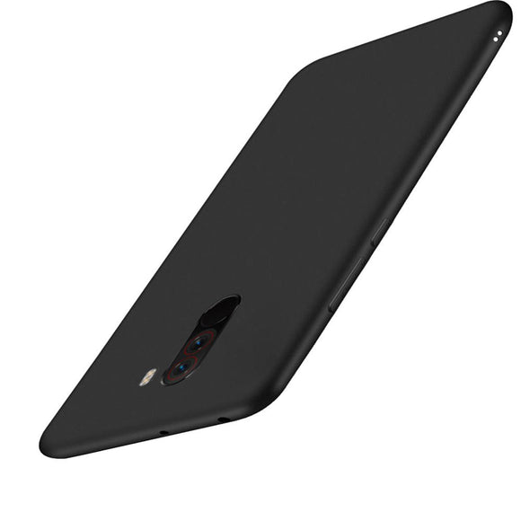 Bakeey Matte Shockproof Soft TPU Back Cover Protective Case for Xiaomi Pocophone F1