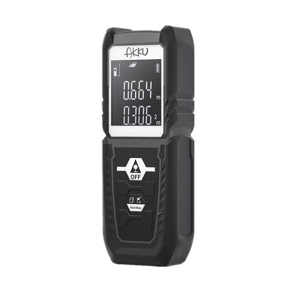 AKKU AK302 50M Laser Rangefinder Distance Meter 0.2S Quick Measurement HD Screen High Precision