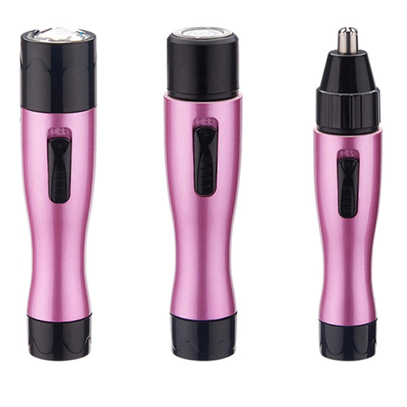 Portable Electric Epilator Full Body Hair Removal Nose Hair Trimmer Depilator Women Men Home