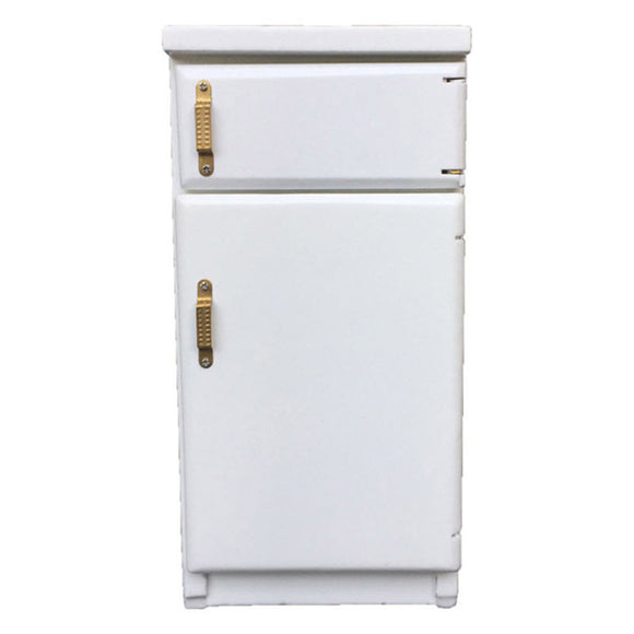 Miniature Kitchen Furniture Fridge Refrigerator Children Toys For 1:12 Doll House Accessories