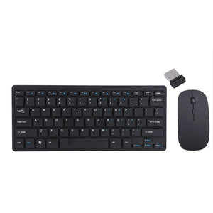 Ultra Thin Mini 2.4GHz Wireless Keyboard and Wireless Mouse Mice Kit Combo Set