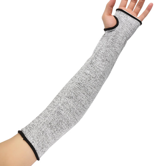 18 Inch 45cm Protective Sleeve Cut Resistant Sleeve Grey