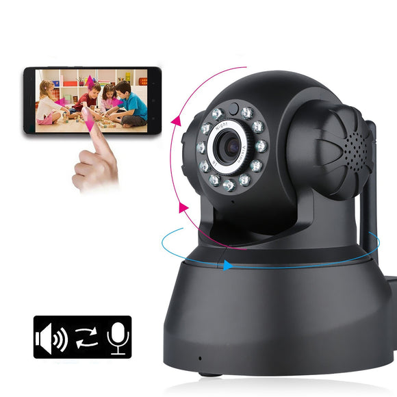 720P HD Wireless WiFi IP Camera IR Security Webcam CAM Pan Tilt Baby Pet Monitor