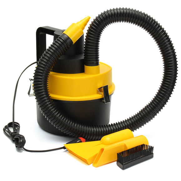 12V Portable Wet/Dry Vac Vacuum Cleaner Inflator Turbo Hand Held For Car /Shop