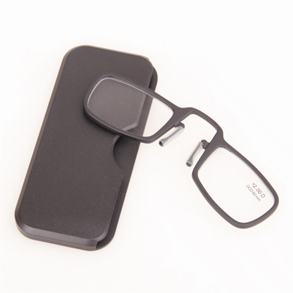 TR90 Light Weight Mini Wallet Pocket Nose Resting Clip Reading Glasses 1.0 1.5 2.0 2.5 3.0 3.5