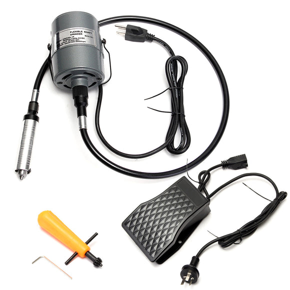 220-240V 4mm Hanging Flexible Shaft Mill Motor For Jewelry Design & Repair Tools Kits 22000rpm