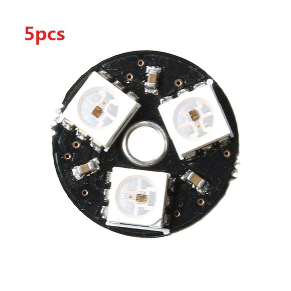 5pcs CJMCU-3bit WS2812 RGB LED Full Color Drive LED Light Circular Development Board For Arduino