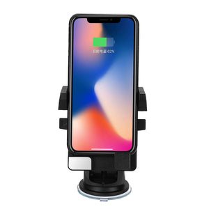 Qi Wireless Car Charger Charging Mount Holder for iPhone 8 X S8 S9