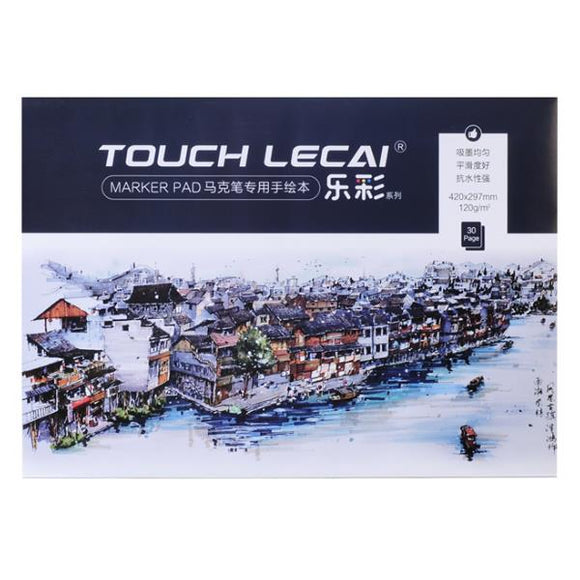 Touchlecai Marker  Painting Paper Design Special A3/A4 Markbook Special Paper Art