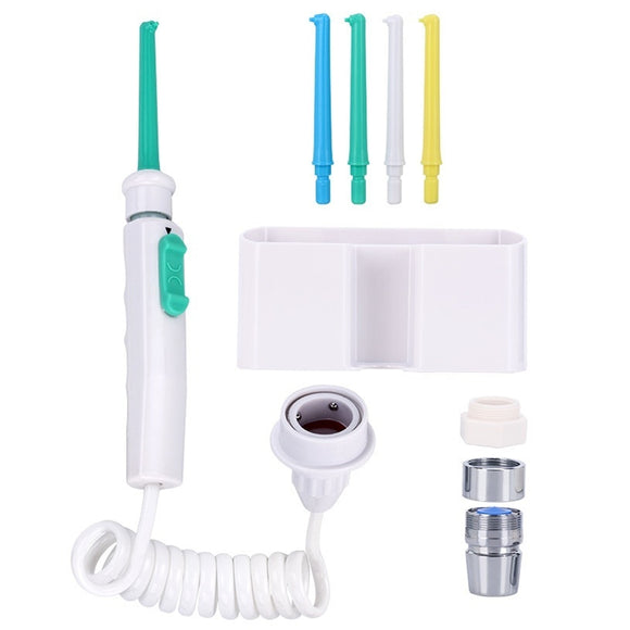 Dental Flosser Water Flosser for Tooth-Dental Faucet Oral Irrigator 6 Jet Tips Dental Oral Irrigator