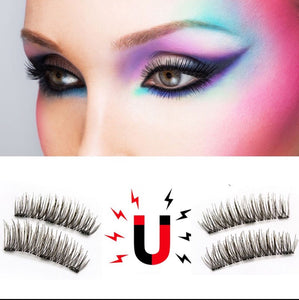 6Pcs Magnetic False Eyelash Set Lengthening Eyelash Acrylic Scorpion Eyelashes