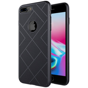 NILLKIN Air Mesh Dissipating Heat Matte Hard PC Case for iPhone 8 Plus