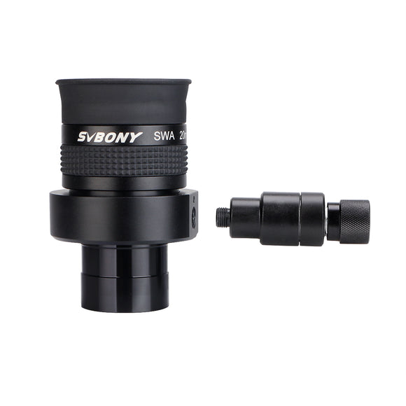SVBONY SV152 1.25 SWA 70 Degree Illuminated Single Cross Eyepiece Adjustable for Perfectly Guided Astrophotography