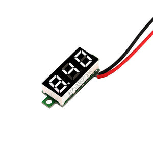 10Pcs Geekcreit White 0.28 Inch 3.0V-30V Mini Digital Voltmeter Voltage Tester Meter