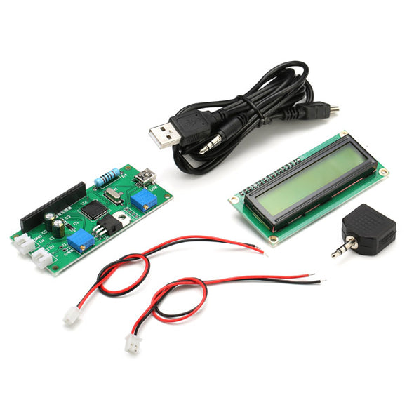 MS1602 Audio Spectrum Display Automobile Music Spectrum 51 Single-chip LCD Green Screen