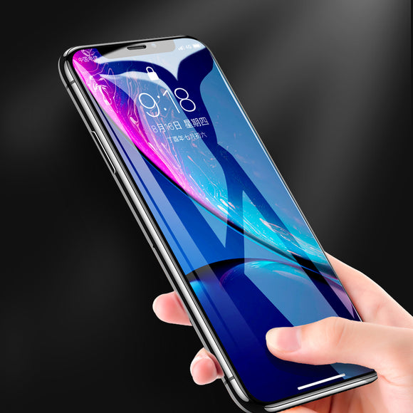 Rock 7D Curved Soft Edge Tempered Glass Screen Protector For iPhone XR 0.23mm Full Screen Film