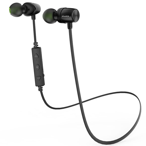 Awei WT30 Wireless bluetooth Earphone Magnetic Hall Sensor Stereo In-ear IPX4 Waterproof With Mic