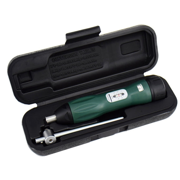 WISRETEC Torque Screwdriver Precision Adjustable 1-10NM 1/4inch Hex Hole Torque Screwdriver Kit