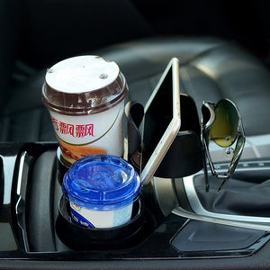 Mufti-function Car Beverage Phone Holder Rotatable Camera Shape Bottle Container