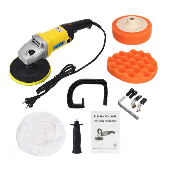 220V 1600W 6 Speed Electric Car Polisher Buffer Waxer Sander Floor Polishing Machine
