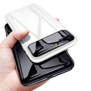 Bakeey Tempered Glass Lens Hard PC Protective Case for iPhone 7/8/7Plus/8Plus/6/6s/6 Plus/6s Plus