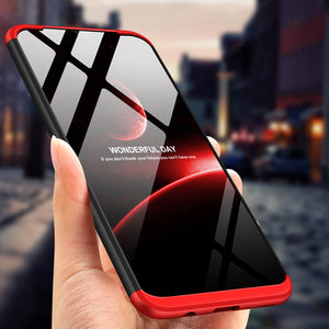 Bakeey 3 in 1 Double Dip 360 Hard PC Protective Case for Samsung Galaxy M20 2019