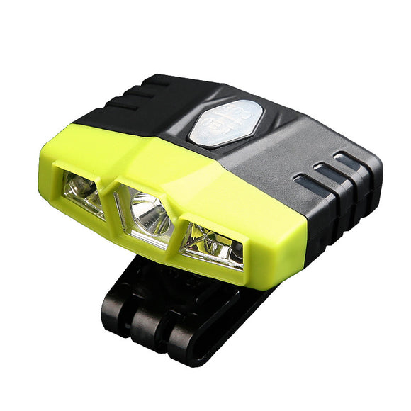 ZANLURE 450LM LED Sensor Light Clip-On Lamp USB Rechargeable Head Light Angle Adjust Night Fishing Lamp