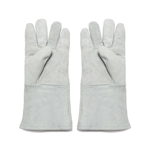 13 14 Inch Heat Resistant Melting Furnace Welding Gloves Weld Refining Casting Gold Silver