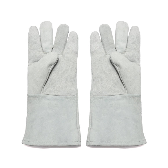 13 14 Inch Heat Resistant Melting Furnace Welding Gloves Weld Refining Casting Gold Silver