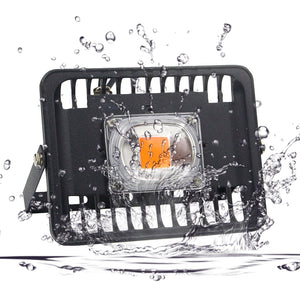 50W Full Spectrum COB LED Plant Grow Flood Light AC220-240V Waterproof for Outdoor Indoor