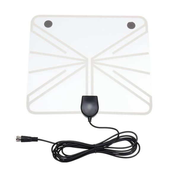 Universal ATSC USB HD Digital TV Antenna 50-100 Miles HD with HDTV Amplifier Signal Booster for Indoor