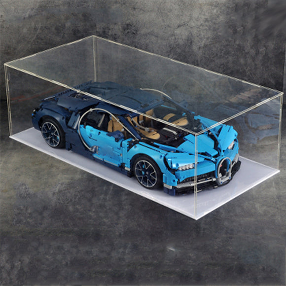 DIY Acrylic Display Case For LEGO 42056 42096 42083 911 RSR Technic Bugatti Chiron