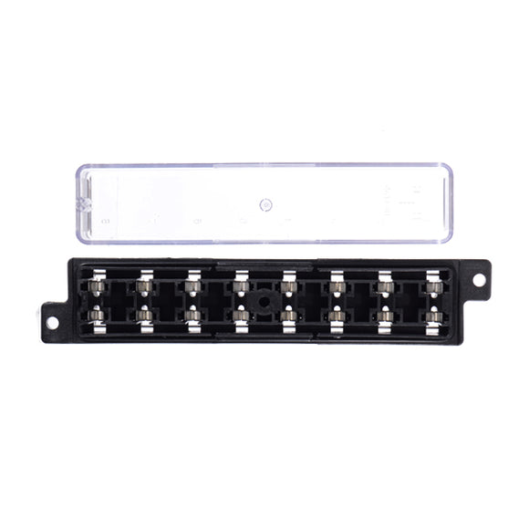 JZ5802 Jiazhan Car 8 Way Fuse Box 8 Road Auto Block Fuse Holder for Import Vehicle