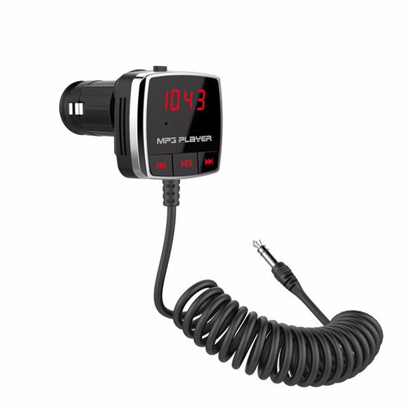 2.1A Car USB Charger Wireless MP3 Player Bluetooth Car Kit Hands Free