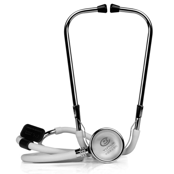 YUWELL Double Copper Head Medical Stethoscope Heartbeat Pulse For Hospital Home