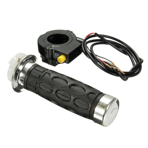 7/8inch 22mm Right Throttle Grip with Ignition Kill Switch Assembly Pocket Motorcycle