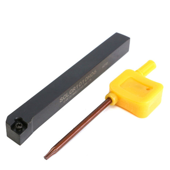 SCLCR1010H06 10x100mm Lathe Turning Tool Holder With Wrench